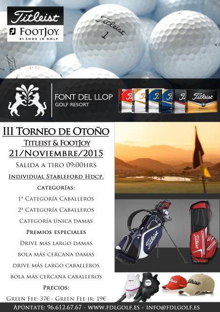 III TORNEO OTOÑO